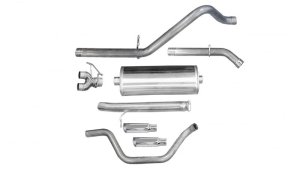 Chevrolet Silverado Performance Exhaust - Rear - CORSA Performance - Cat-Back Dual Rear Exit - Polished - `09-`13 Chevrolet Silverado Performance Exhaust - Rear - CORSA Performance - Cat-Back Dual Rear Exit - Polished - `09-`13